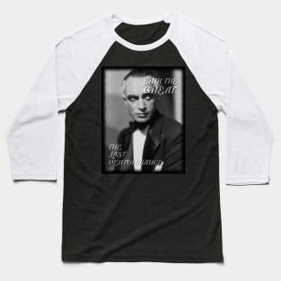 Conrad Veidt As Erik The Great - The Last Performance. Baseball T-Shirt